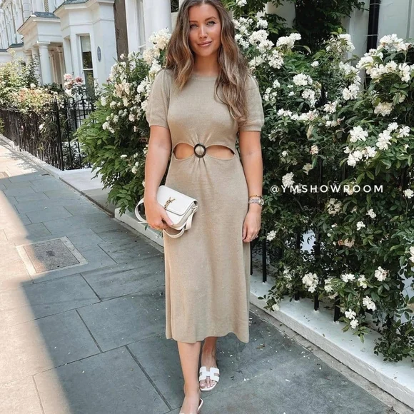Mango Flared Sleeve Dress Mango Flared-sleeve Satin Dress Plush Mango Flared Sleeve Dress Mango Flared-sleeve Satin Dress Plush